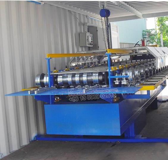 Standing Seam Roofing Panel Roll Forming Machine